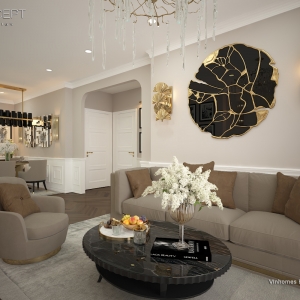 Thiết kế căn hộ Vinhome Ba Son - Lux