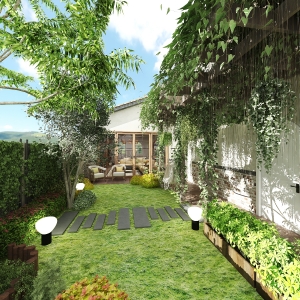 Nhà cấp 4 ngoại ô