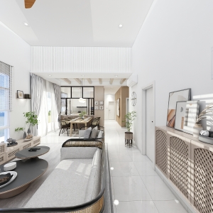 Biệt thự trệt 4 phòng ngủ