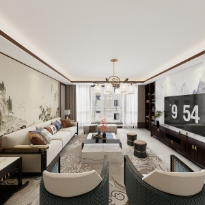 Căn hộ nội thất gỗ tự nhiên