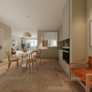 Căn hộ 2 phòng ngủ