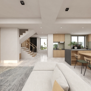 Căn hộ trệt 2 tầng