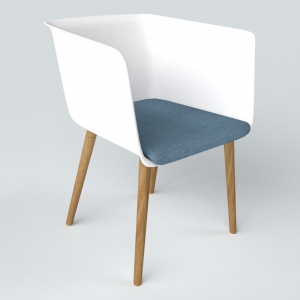 Ghế Cube - Nệm xanh