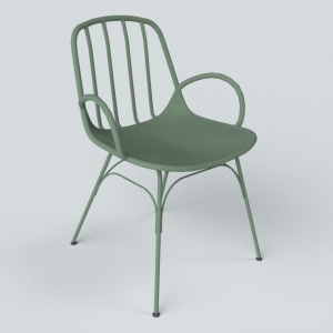 Ghế Rattan - Rêu xám