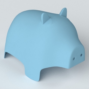Ghế trẻ em Piggy - Xanh dương