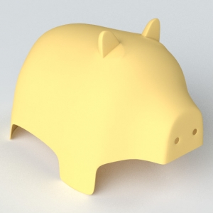 Ghế trẻ em Piggy - Vàng
