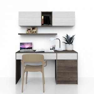 Bàn làm việc, Melamine - 1500x520x2000
