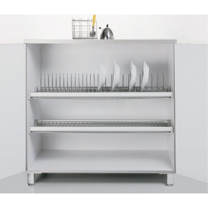  Bộ khung úp chén dĩa cố định Inox mờ 304 cao cấp Euromax M-700