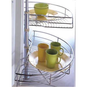  Mâm xoay 1/2 Inox mờ 304 cao cấp Euromax S-1/2